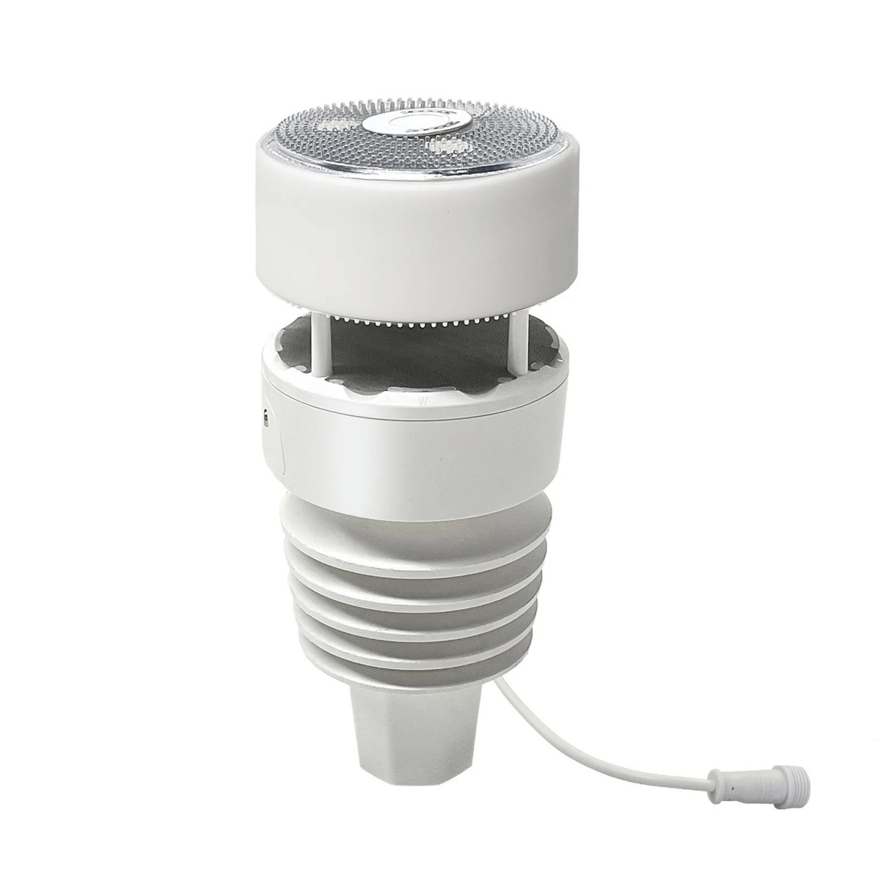 ecowitt weather station ws90 (wittboy) - statie meteo 6-in-1 de inalta precizie, senzor de ploaie piezoelectric si anemom
